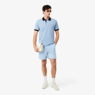 Classic Fit Contrast Rib Pologensere