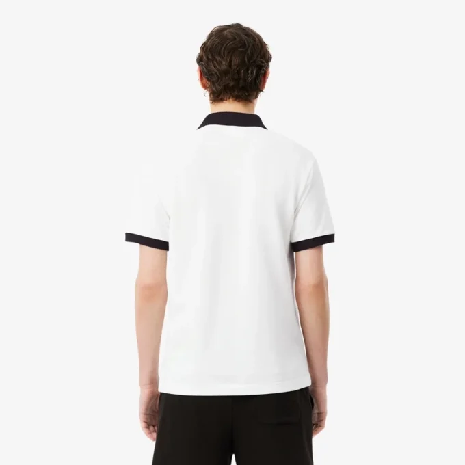Classic Fit Contrast Rib Pologensere