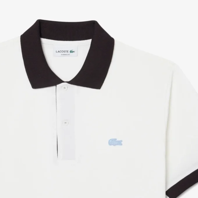 Classic Fit Contrast Rib Pologensere