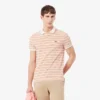 Classic Fit Striped Petit Piqua Pologensere