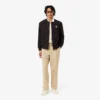 Classic Fit Striped Petit Piqua Pologensere