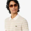 Classic Fit Striped Petit Piqua Pologensere