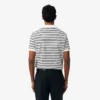 Classic Fit Striped Petit Piqua Pologensere