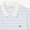 Classic Fit Striped Petit Piqua Pologensere