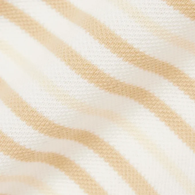 Classic Fit Striped Petit Piqua Pologensere