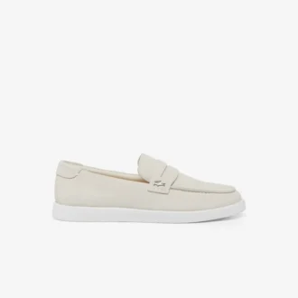 Cochet-loafers i semsket skinn for menn