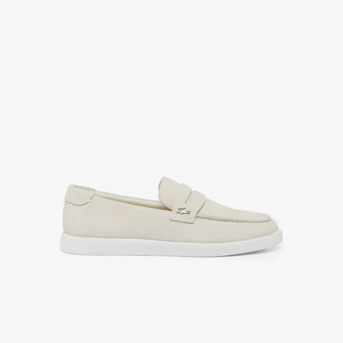 Cochet-loafers i semsket skinn for menn