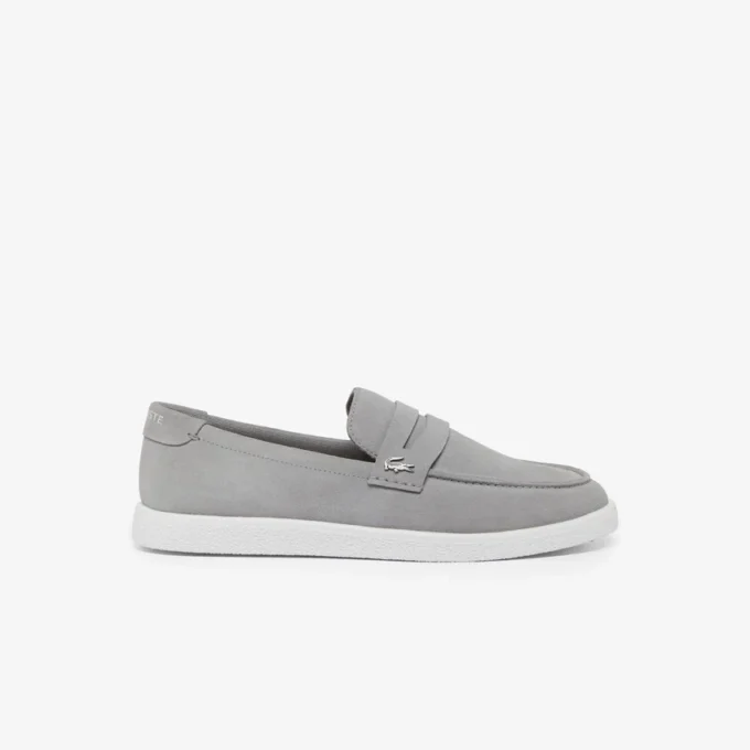 Cochet-loafers i semsket skinn for menn