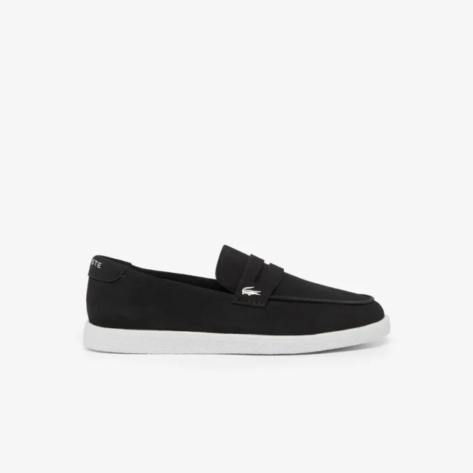 Cochet-loafers i semsket skinn for menn