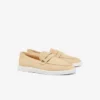 Cochet-loafers i semsket skinn for menn