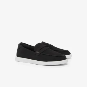 Cochet-loafers i semsket skinn for menn