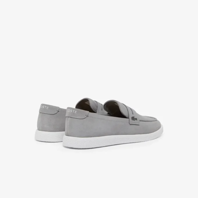 Cochet-loafers i semsket skinn for menn