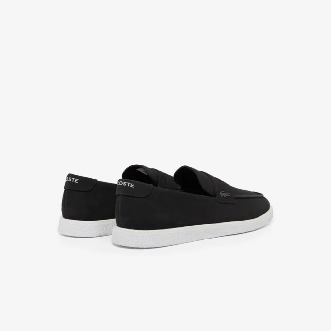 Cochet-loafers i semsket skinn for menn