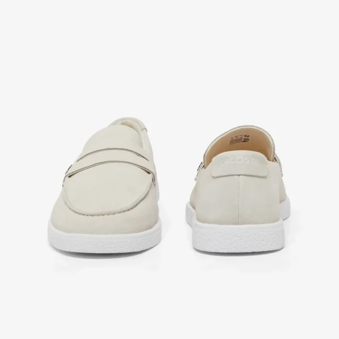 Cochet-loafers i semsket skinn for menn