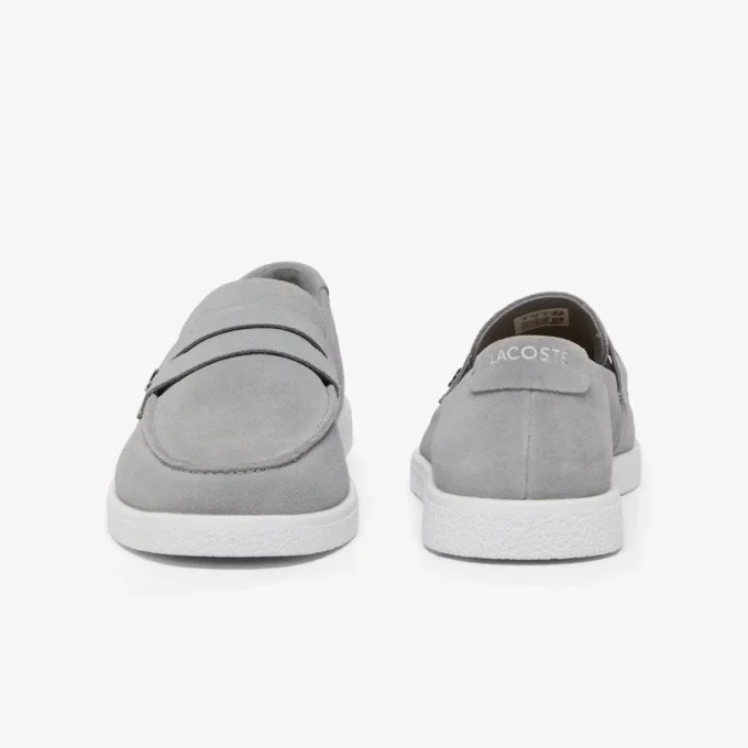 Cochet-loafers i semsket skinn for menn