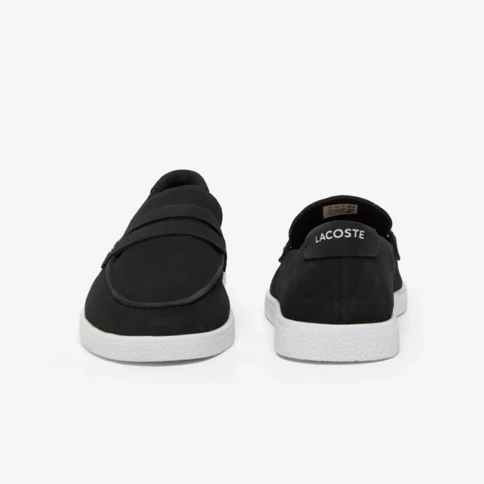 Cochet-loafers i semsket skinn for menn