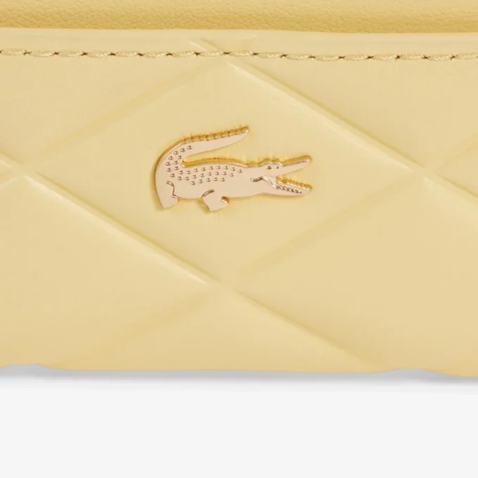 Crocodelle kortlommebok i skinn