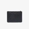 Crocodelle-lærclutch