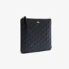 Crocodelle-lærclutch