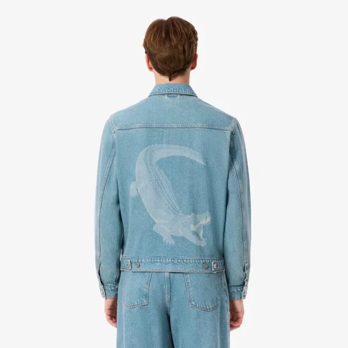 Crocodile-jeansjakke for menn