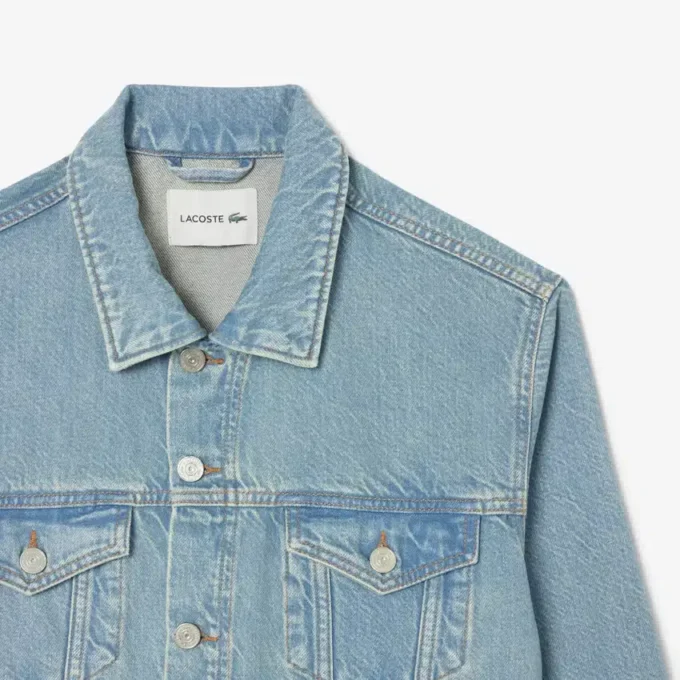 Crocodile-jeansjakke for menn