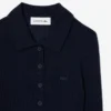 Dame-genser i ulljersey med polokrage