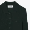 Dame-genser i ulljersey med polokrage