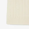 Damegenser i ull med patchwork-effekt