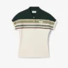 Damemodell, produsert i Frankrike, slim fit, stripet pologenser