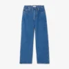 Damenjeans med vid ben