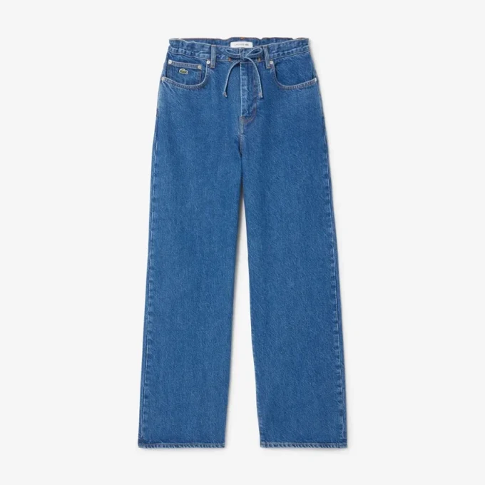 Damenjeans med vid ben