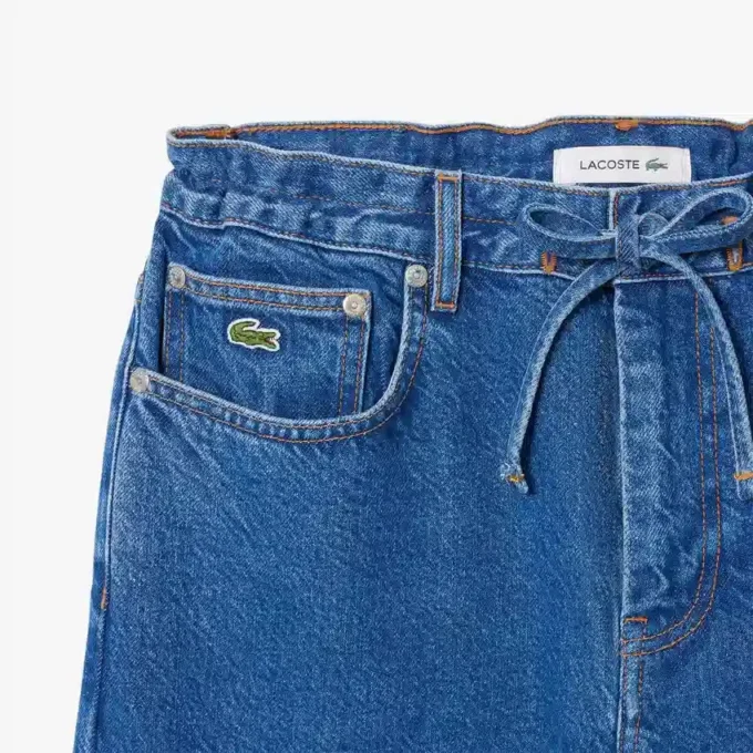 Damenjeans med vid ben