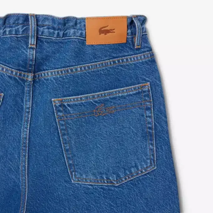 Damenjeans med vid ben
