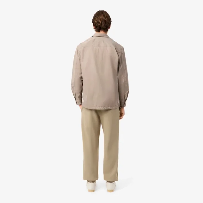 Dobbeltsidig piqué-joggebukse for menn