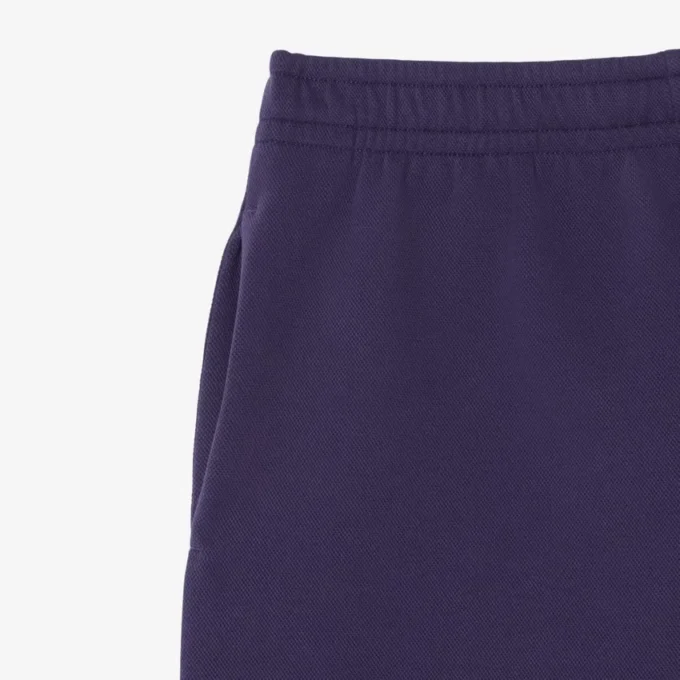 Dobbeltsidige piqué-shorts for kvinner