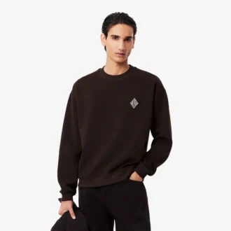 Double Face Piqua Badge-sweatshirt