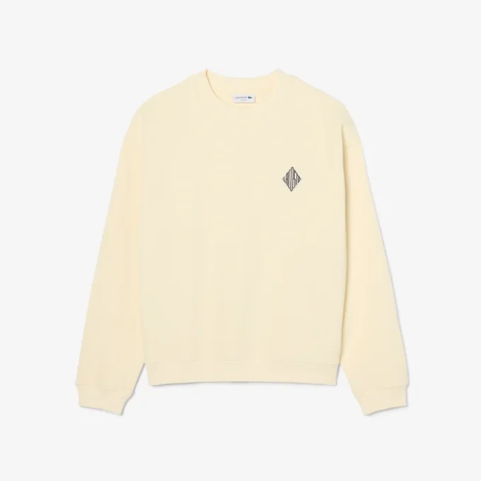 Double Face Piqua Badge-sweatshirt