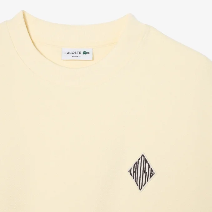 Double Face Piqua Badge-sweatshirt