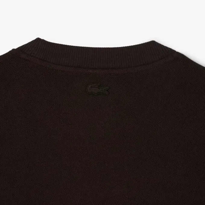Double Face Piqua Badge-sweatshirt