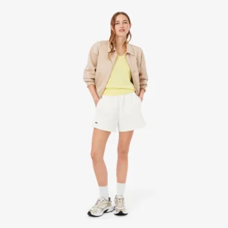 Double Face Piqua-shorts for kvinner