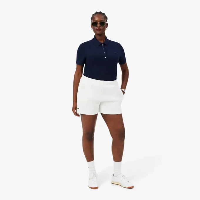Double Face Piqua-shorts for kvinner