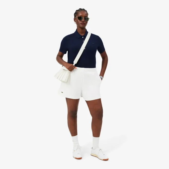 Double Face Piqua-shorts for kvinner