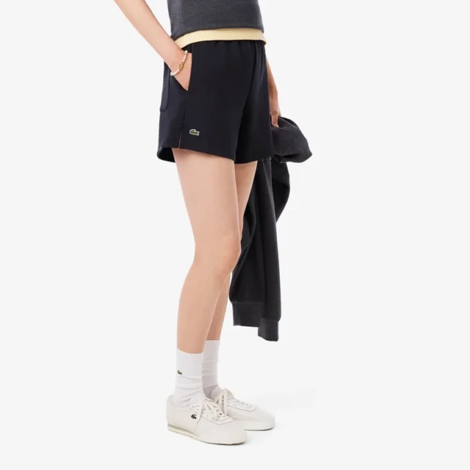 Double Face Piqua-shorts for kvinner