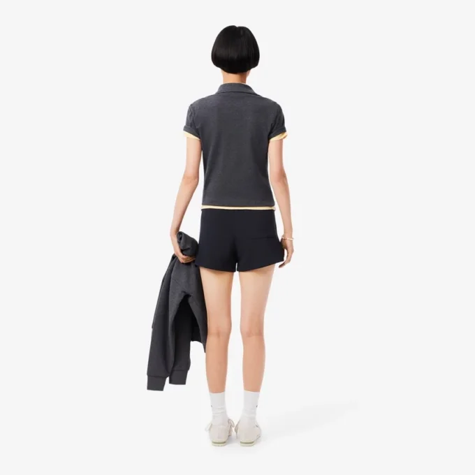 Double Face Piqua-shorts for kvinner