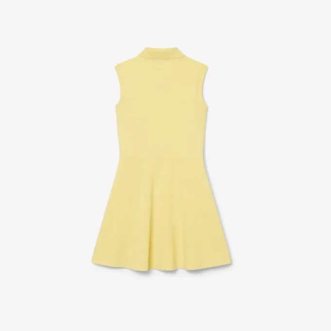 Ermeløs stretch-piqué-kjole