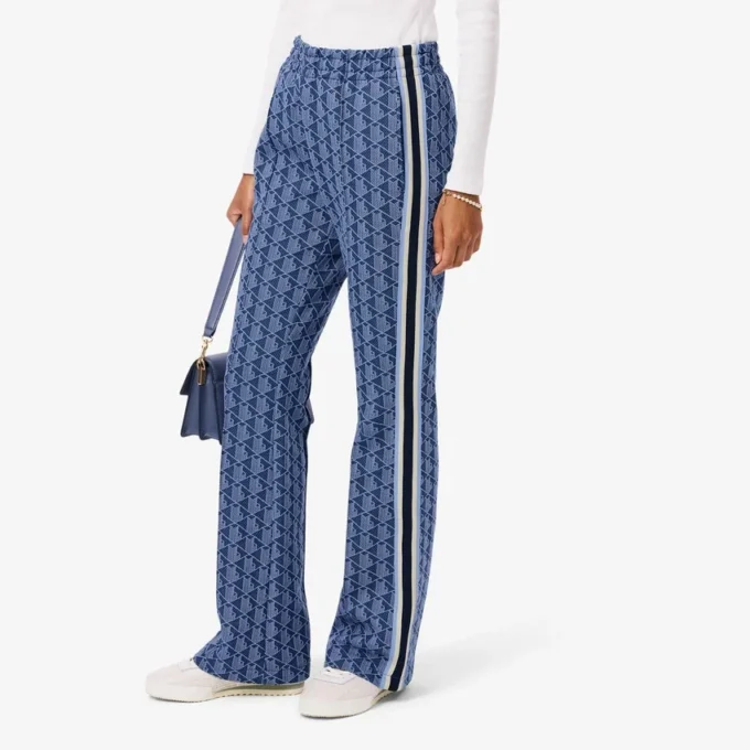 Flared Monogram-joggebukse for kvinner