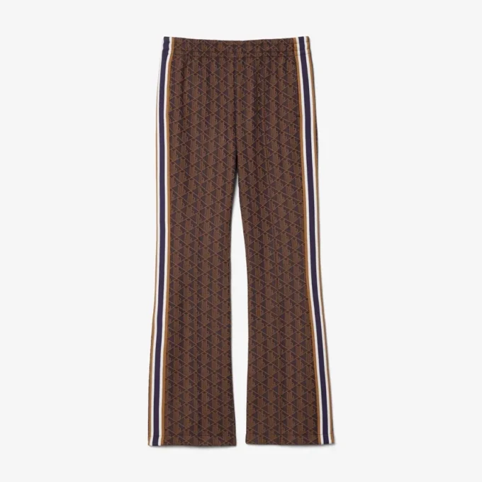 Flared Monogram-joggebukse for kvinner