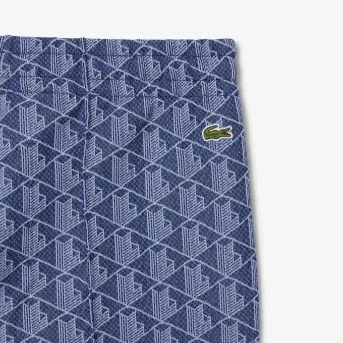 Flared Monogram-joggebukse for kvinner