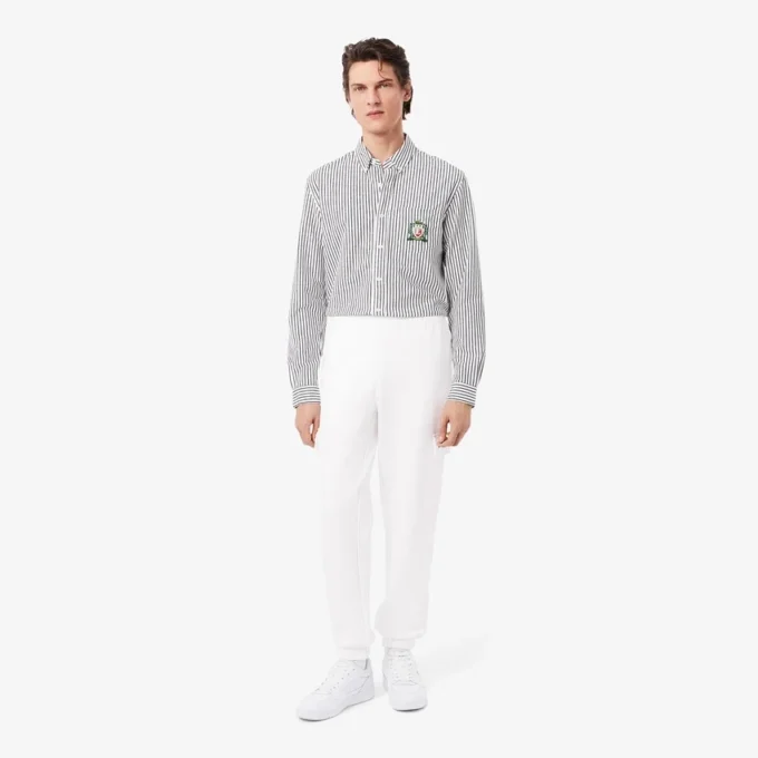 Fleece-cargobukser for menn