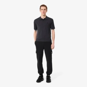 Fleece-cargobukser for menn